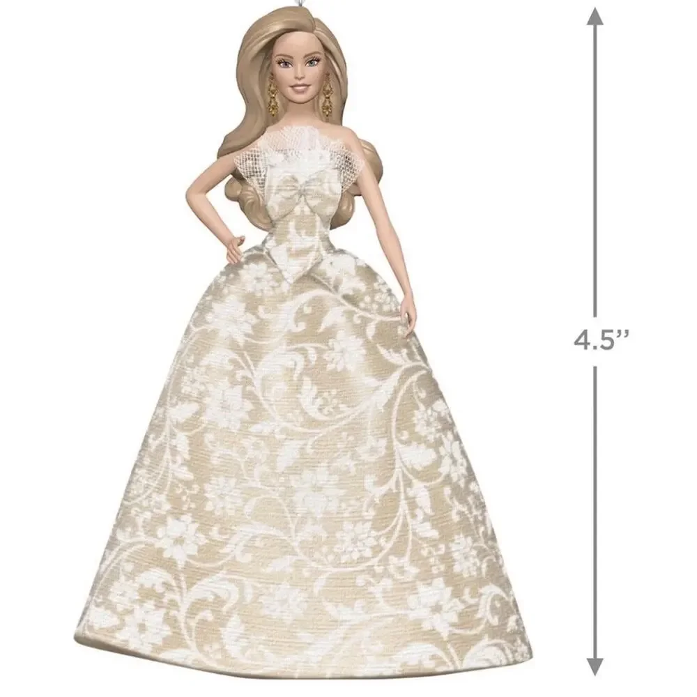 Hallmark Keepsake Christmas Ornament, Holiday Barbie, Gifts for Barbie Fans